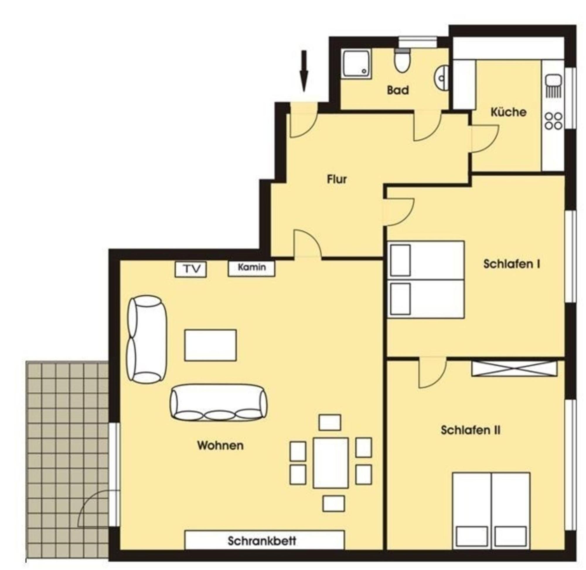 Haus Eva Mar Am Meer Appartement 1 ティメンドルファー・シュトラント エクステリア 写真